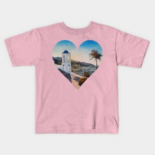 Love Greece Kids T-Shirt